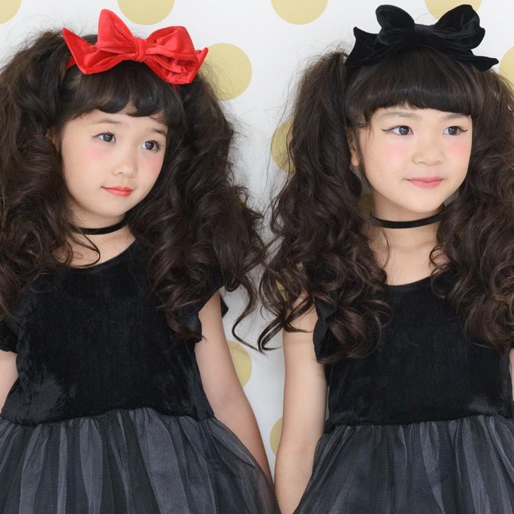 メール便配送可/ベロアリボンヘッドドレスカチューシャ | キキ | 04