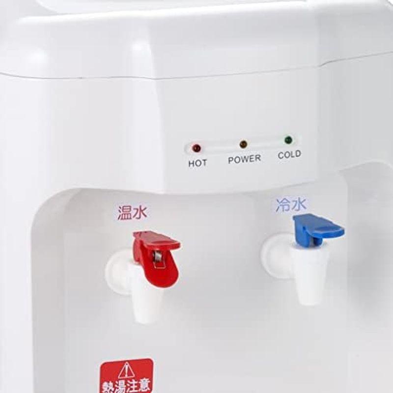 山善 ウォーターサーバー 卓上 (温水/冷水 両用) (2Lペットボトル専用) 冷水 温水機能コンパクト YWS-2｜lr-store｜07