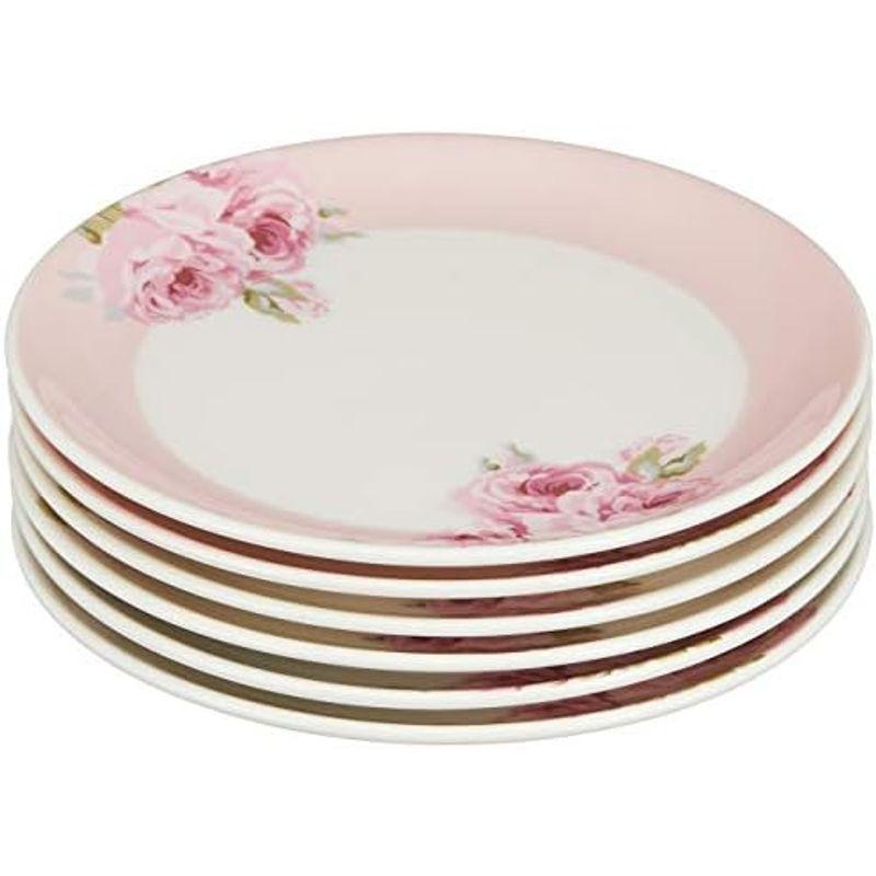 ローラアシュレイ ケーキ皿 中皿 直径16.5cm 5枚 食器 セット 薔薇 クチュール ローズ ピンク プレート 皿 花柄 プレゼント 女｜lr-store｜04