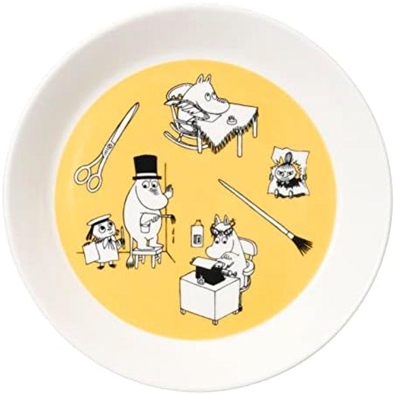 正規輸入品 ムーミン (Moomin by ARABIA) プレート 皿 2枚セット 19cm オフィス & ウィンターナイト ムーミン 食｜lr-store｜02