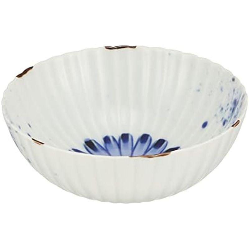 浜陶 有田焼 菊割小鉢 小皿 皿 12cm 染花絵 福泉窯 日本製 183591 ホワイト｜lr-store｜06