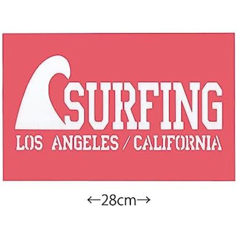 ステンシルシート SURF CALIFORNIA ４枚セット 18x28cm｜lr-store｜02