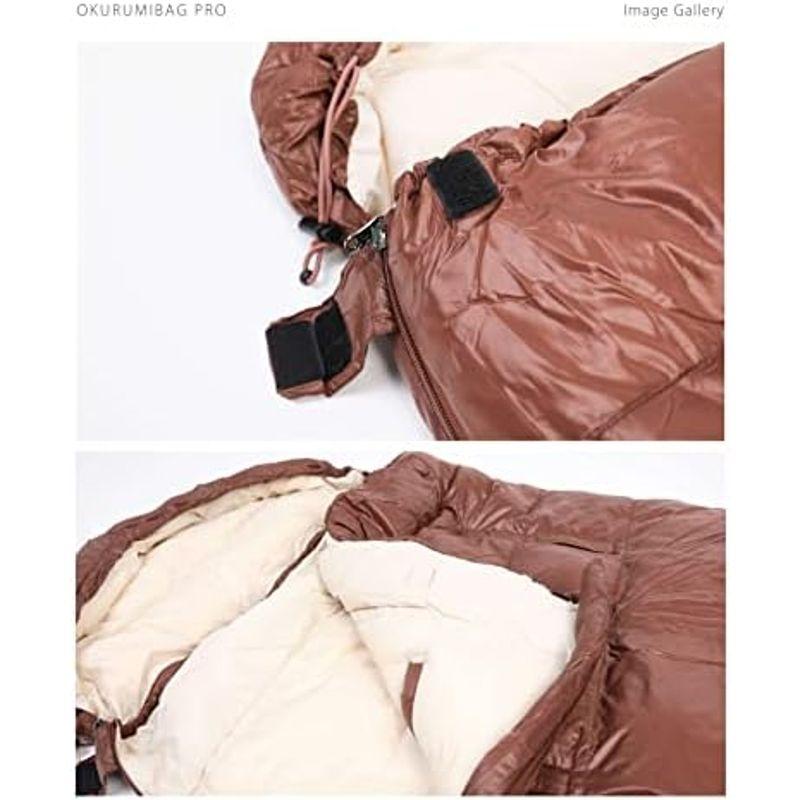 【24時間以内発送】 Smore(スモア) OKURUMI BAG PRO 寝袋 コンパクト 丸洗い可能な軽量シュラフ 手足が出せる 暖かい 洗える ダウン 封 【3248757063】(17510円)
