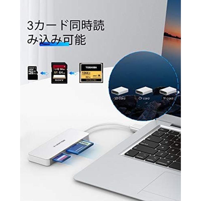 LENTION USB 3.0 カードリーダー CB-H12 Micro SD(TF)/SD/CF(コンパクトフラッシュ)対応 UHS-I高｜lr-store｜05