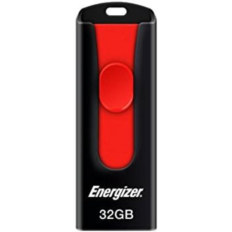 エナジャイザー USB2.0対応 USBメモリ 32GB 赤と黒 スライダータイプ フラッシュメモリー FUSPLC032R｜lr-store｜03