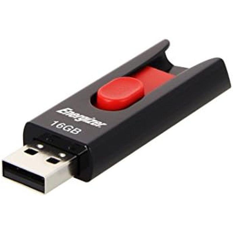 エナジャイザー USB2.0対応 USBメモリ 32GB 赤と黒 スライダータイプ フラッシュメモリー FUSPLC032R｜lr-store｜08