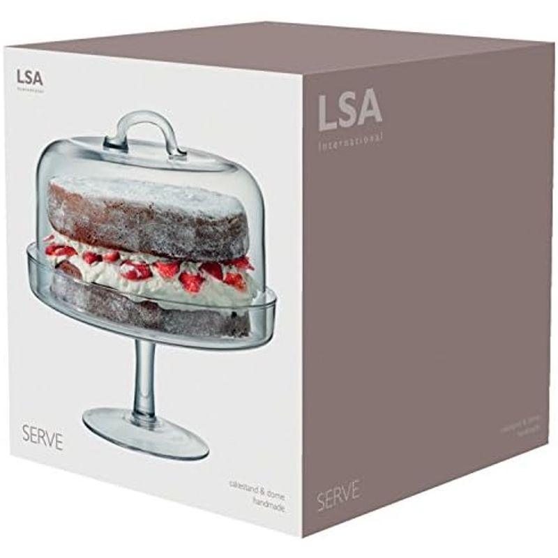 LSA(エルエスエー) ケーキスタンド&ドーム クリア 高さ25cm SERVE G875-25-301｜lr-store｜08