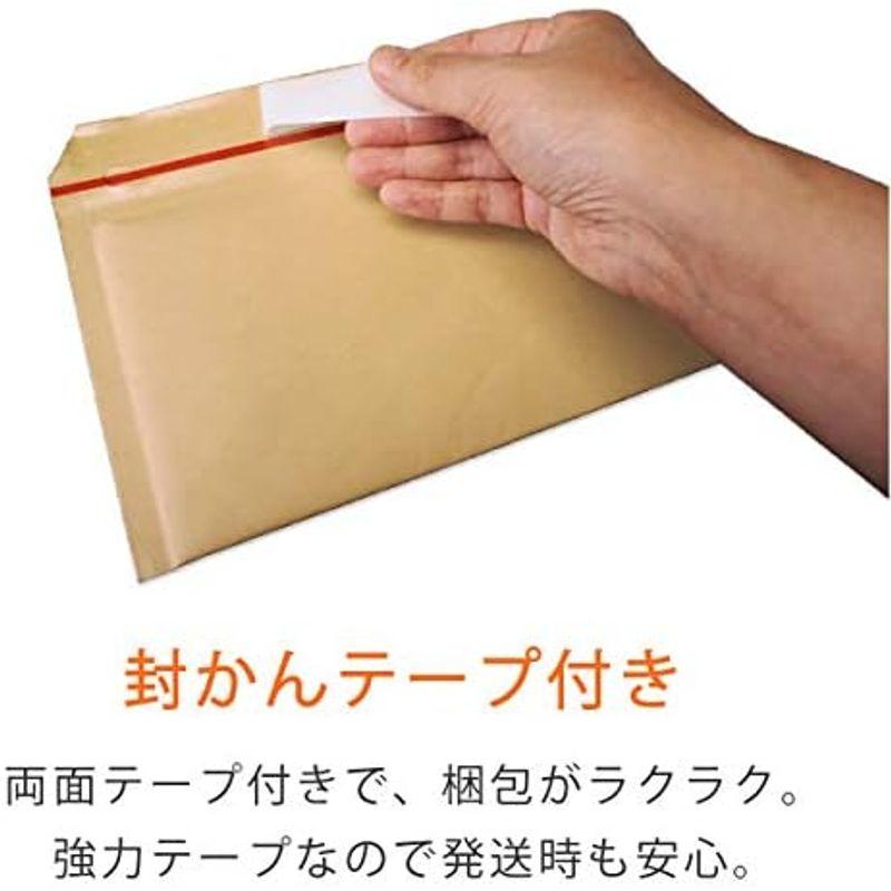 コンポス 薄い クッション封筒 定形郵便物サイズ 内寸207×112mm 茶色 (25枚セット)｜lr-store｜11