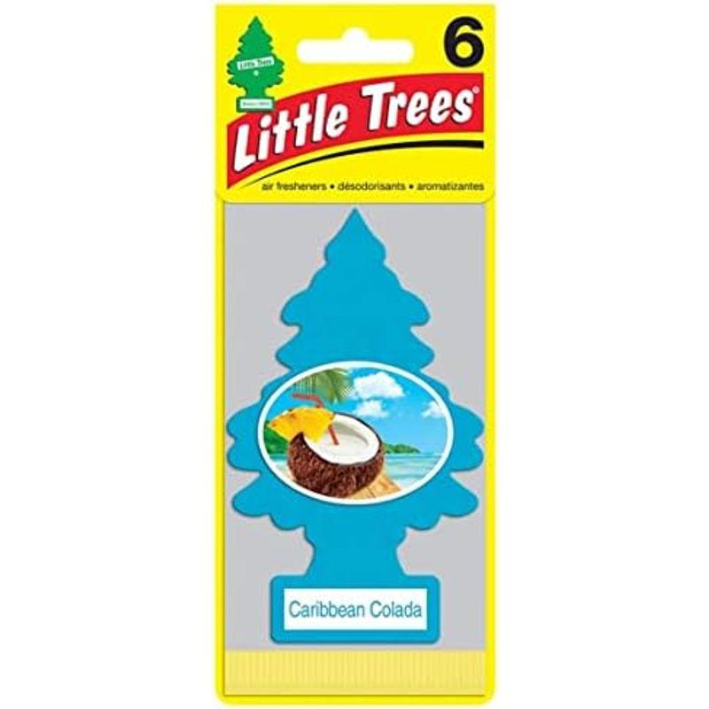 リトルツリー エアフレッシュナー 6pacCarribean Colada お得な6枚セットLittleTree 芳香剤 カリビアンコラーダ｜lr-store｜05