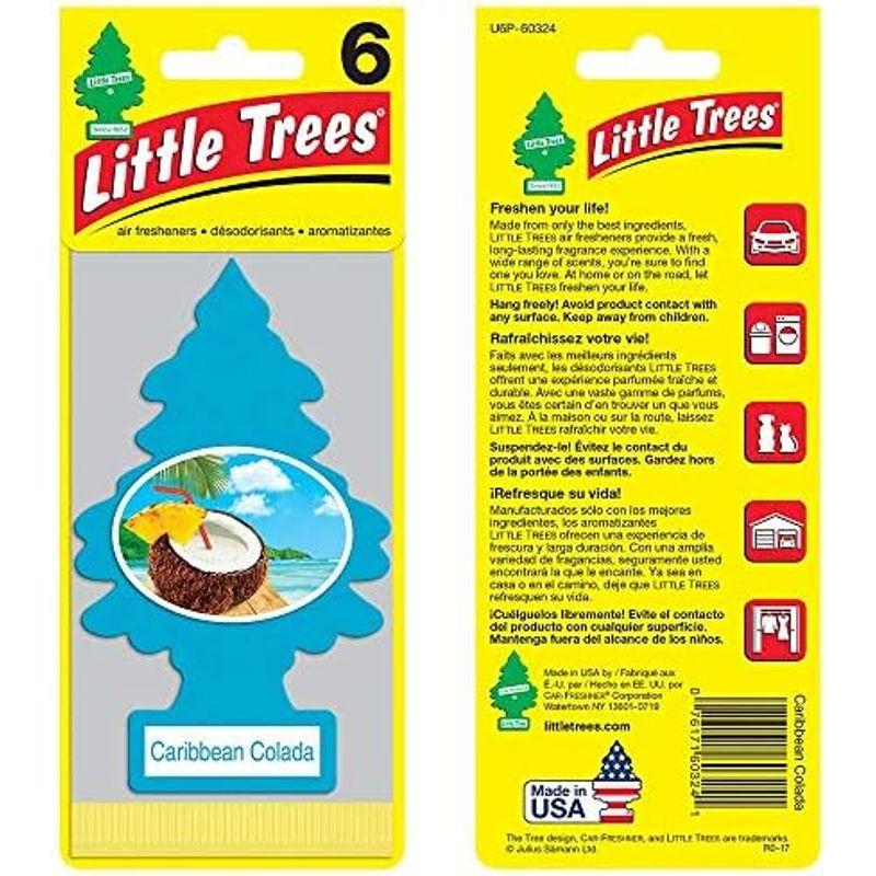 リトルツリー エアフレッシュナー 6pacCarribean Colada お得な6枚セットLittleTree 芳香剤 カリビアンコラーダ｜lr-store｜09