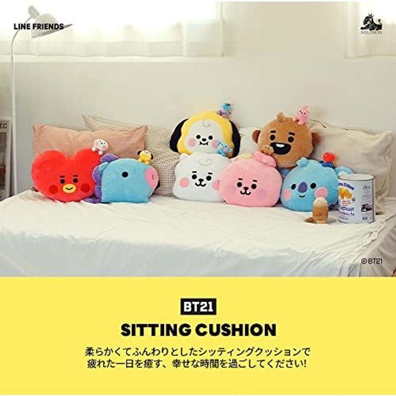 ソロモン商事 BT21 シートクッション (TATA) SITTING CUSHION BT21-KUS-TT クッション ぬいぐるみ, T｜lr-store｜03