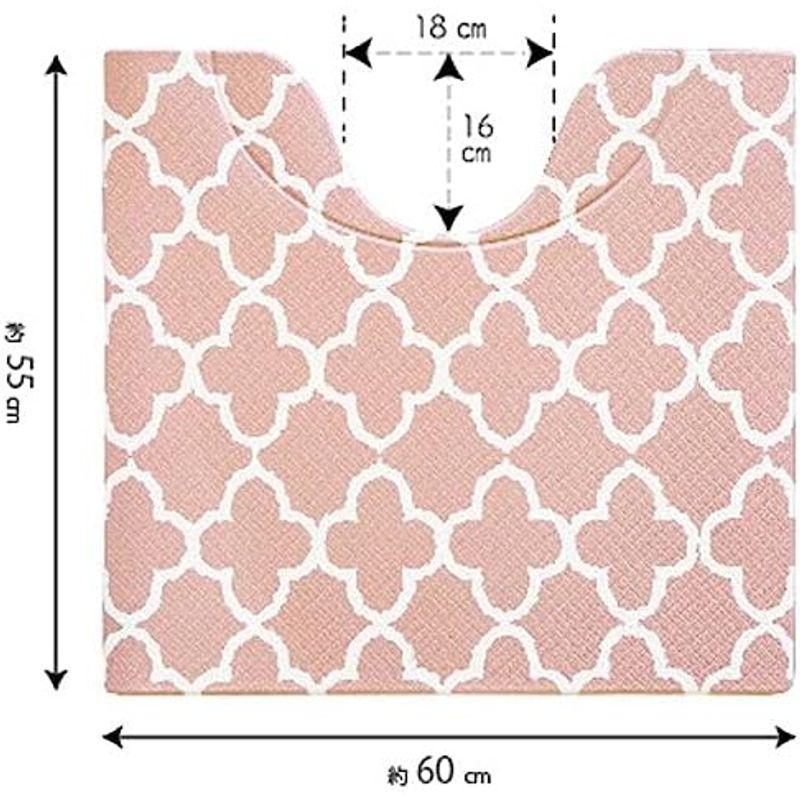 オカトー(Okato) スキマにピタっ拭けるPVCトイレマット(モロッカン)｜lr-store｜04