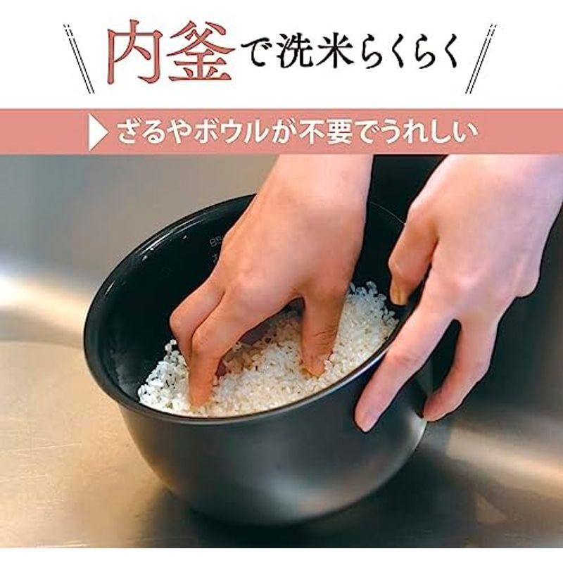 象印 炊飯器 3合 圧力IH式 極め炊き 黒まる厚釜 保温30時間 ブラウン NP-RM05-TA｜lr-store｜15