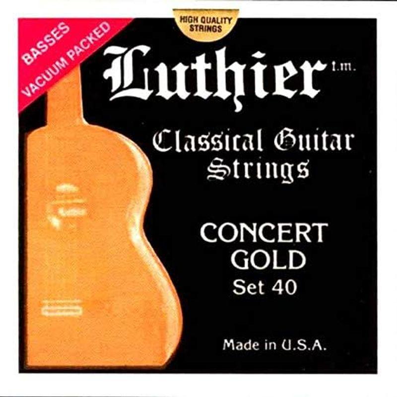 ルシエール（Luthier） クラシックフラメンコギター弦 LU-40 ゴールドセット （ハイ）｜lr-store｜02