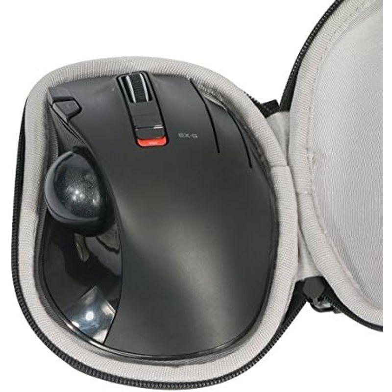 co2CREA ハードケースバッグ 対応 エレコム マウス ワイヤレストラックボール 6ボタン ブラック M-XT3DRBK(ケースのみ)｜lr-store｜07
