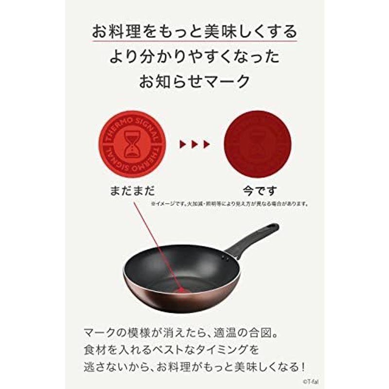 ティファール フライパン 26cm IH ガス火対応 「IHチタン・エクセレンス モカ」 こびりつきにくい G17205｜lr-store｜13