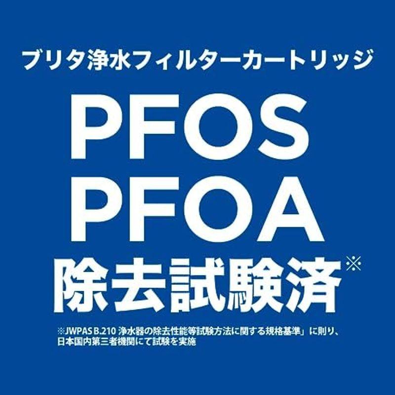 ブリタ 浄水器 ポット スタイル エコ パウダーブルー ろ過水容量1.26L 全容量2.4L マクストラプラス カートリッジ 3個付 日本正｜lr-store｜12