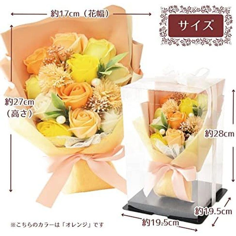 ポピー名古屋 ソープフラワー 造花 花束 ギフト シャボンフラワー SH-020 ピンク｜lr-store｜02