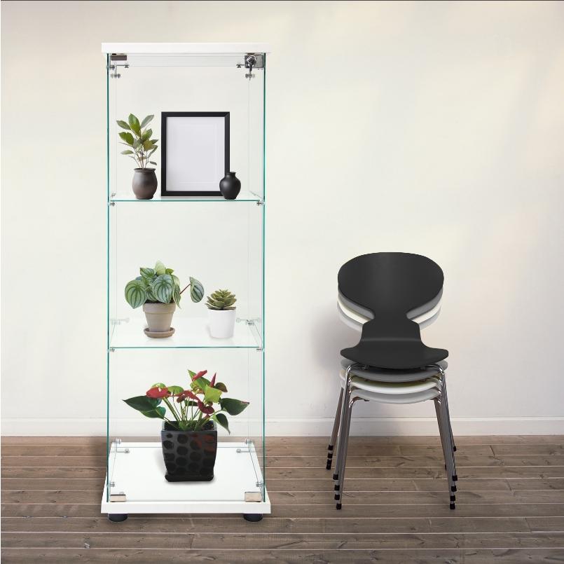 新品】コレクションケース ガラス フィギュアケース 3段 棚