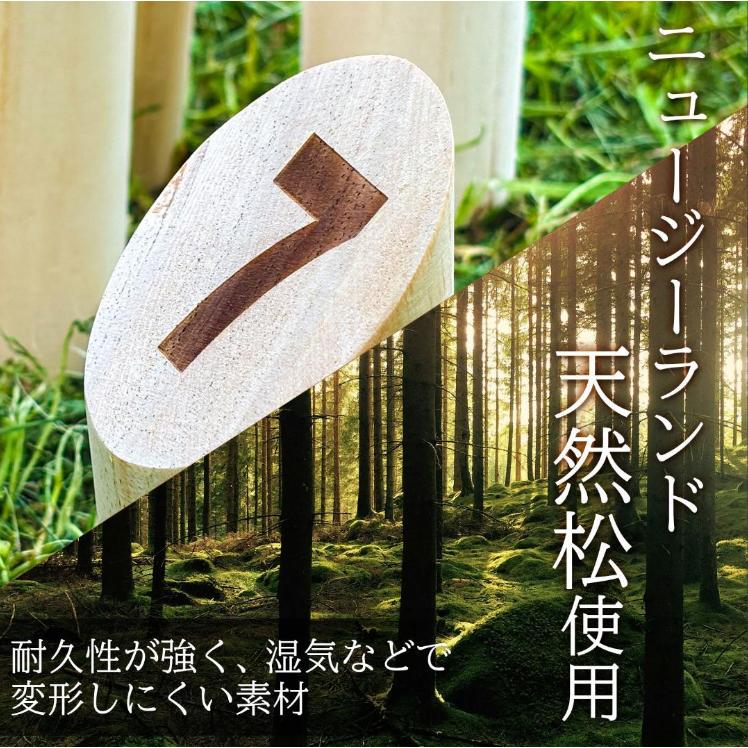 すぐに遊べるセット！KUMAHACHIモルック 日本正規品 標準サイズ