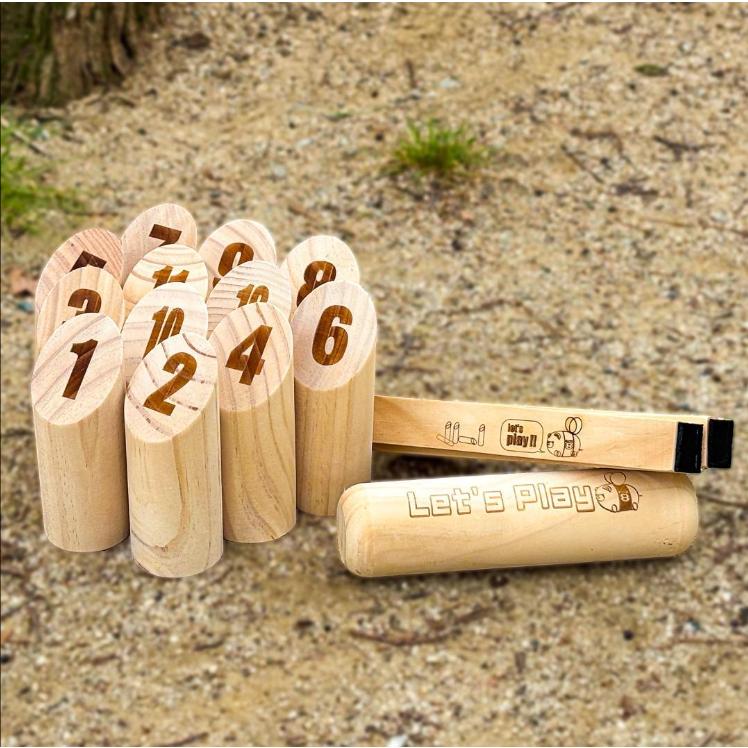 すぐに遊べるセット！KUMAHACHIモルック 日本正規品 標準サイズ