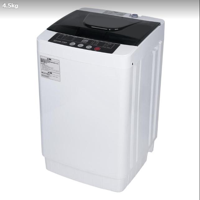 洗濯機 縦型 乾燥機付き 一人暮らし 全自動洗濯機 4.5kg 縦型