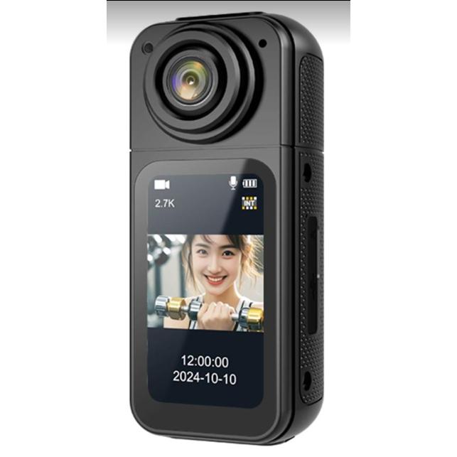 アクションカメラ 小型 wifi リアルタイム ウェアラブルカメラ ビデオカメラ 小型カメラ wi-fi スマホ連動