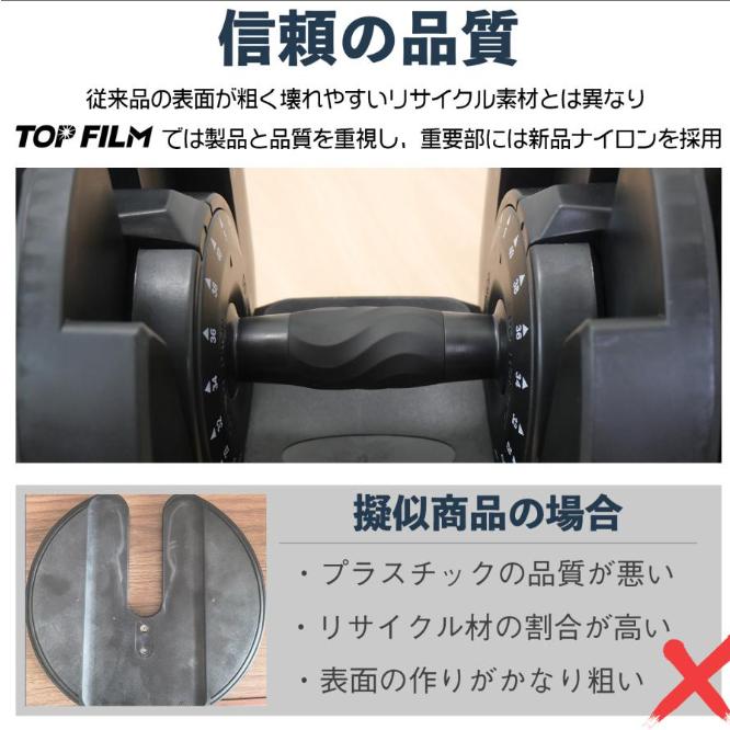 可変式ダンベル 40kg 2個セット 40kg アジャスタブル ダンベルセット