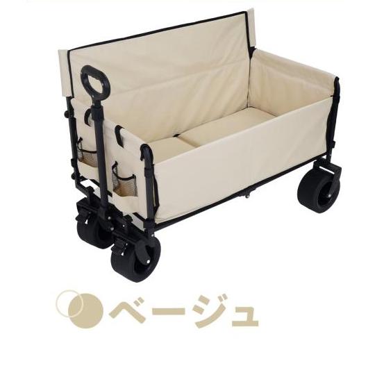 キャリーワゴン ベンチ 200L 大容量 折りたたみ式 アウトドアワゴン 耐