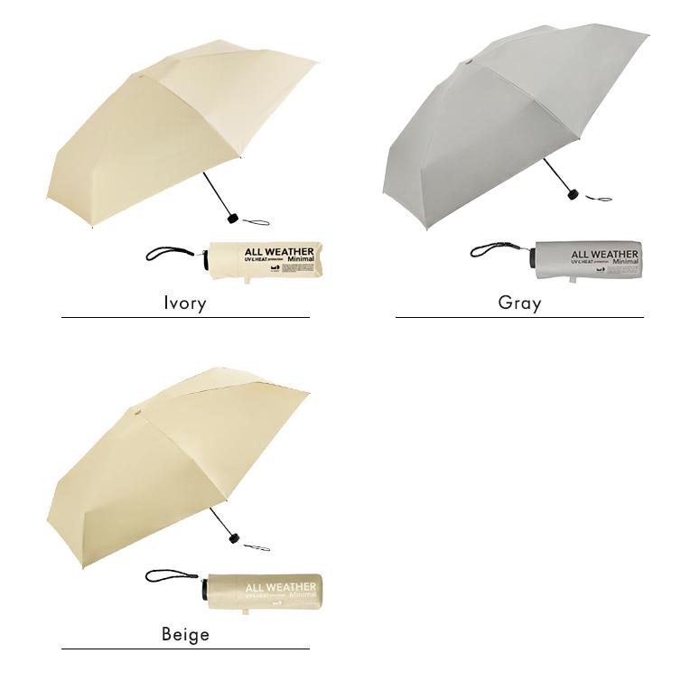 because（ビコーズ） 送料無料 because U-DAY 折りたたみ傘 オール