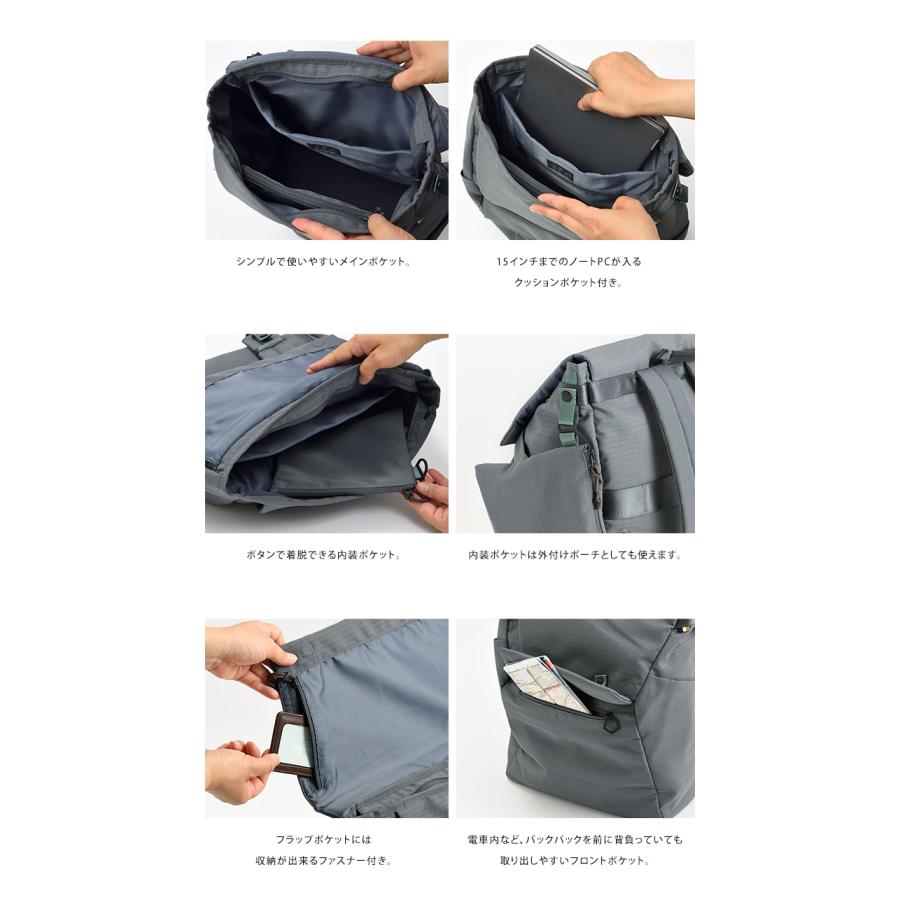 MILESTO（ミレスト） Hutte ヒュッテ Wフラップバックパック バッグ 鞄