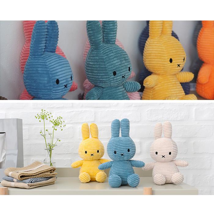 Miffy（ミッフィー） コーデュロイ ぬいぐるみ 23cm BON TON TOYS