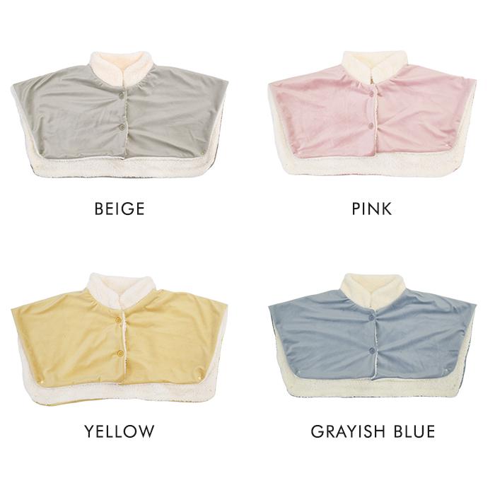 もちもち×ボア ショート丈ポンチョ ポンチョ ルームウェア 部屋着 ボア