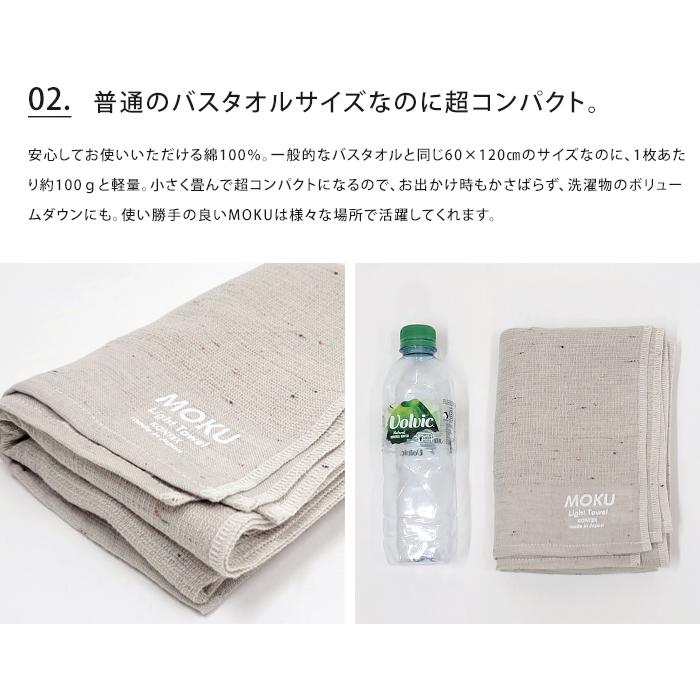 kontex（コンテックス） メール便 送料無料 MOKU Light Towel Lサイズ