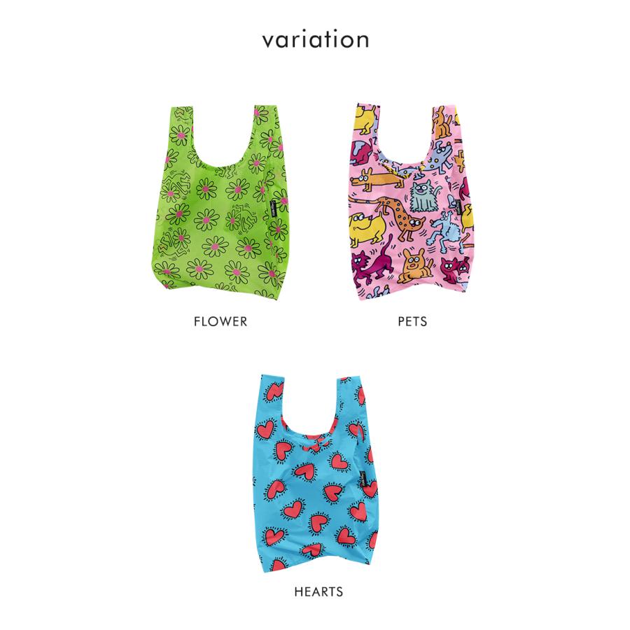 BAGGU（バグゥ） エコバッグ BAGGU BABY ベビー KEITH HARING キース