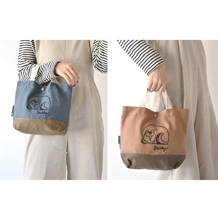 Lisa Larson（リサラーソン） スケッチねこ ミニトートバッグ トート