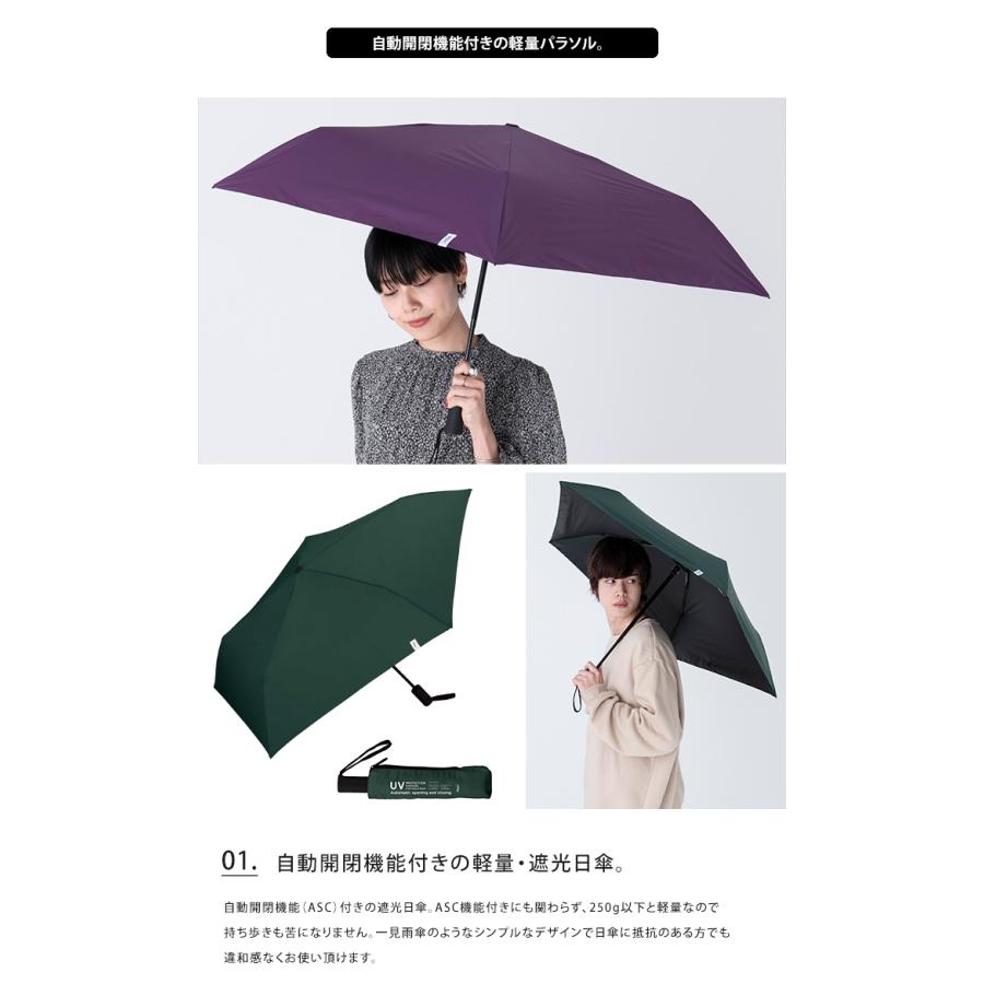 Wpc W P C 日傘 折りたたみ 遮光軽量 Asc パラソル自動開閉 晴雨兼用 送料無料 Wpc ライフスタイルアブラナ 通販 Yahoo ショッピング