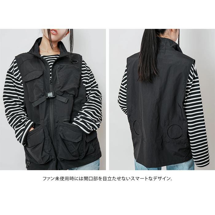 KiU キウ 空調服(R) エアコンディションド マルチファンクションベスト