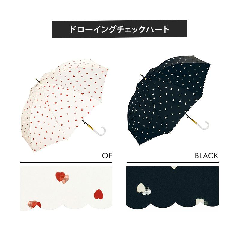 Wpc. 雨傘 長傘 晴雨兼用 レディース かさ 傘 58cm ブランド 軽い 花柄