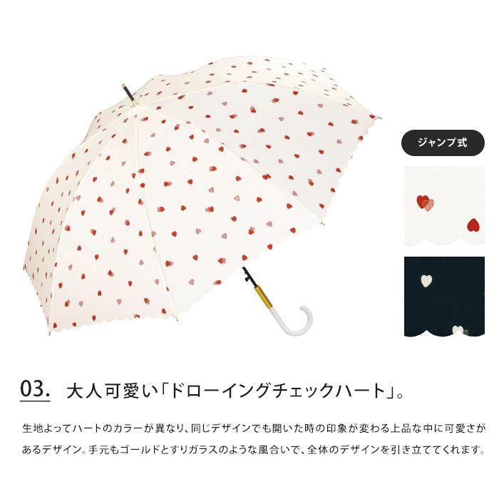 Wpc. 雨傘 長傘 晴雨兼用 レディース かさ 傘 58cm ブランド 軽い 花柄