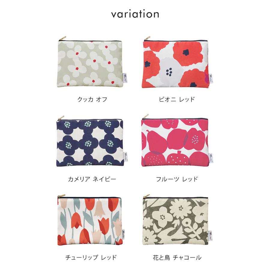 Wpc. w.p.c. フラットポーチ 小物入れ はっ水 メール便送料無料