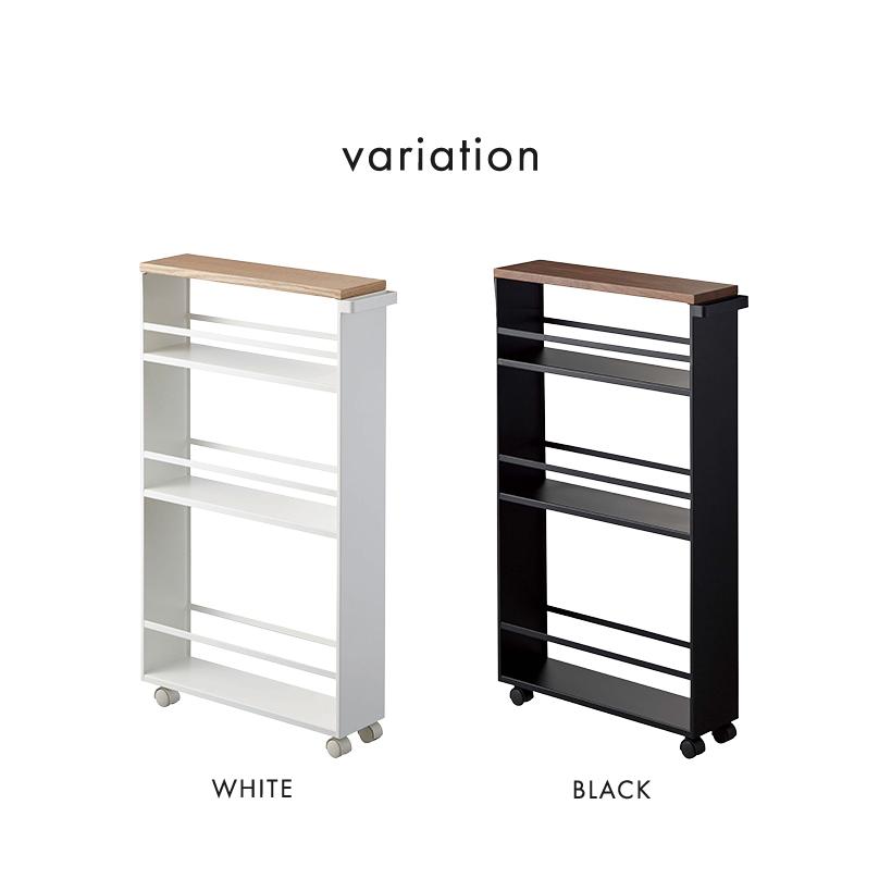 tower ハンドル付きスリムワゴン 山崎実業 tower ｜ ハンドル付きスリムワゴン タワー ｜ 山崎実業