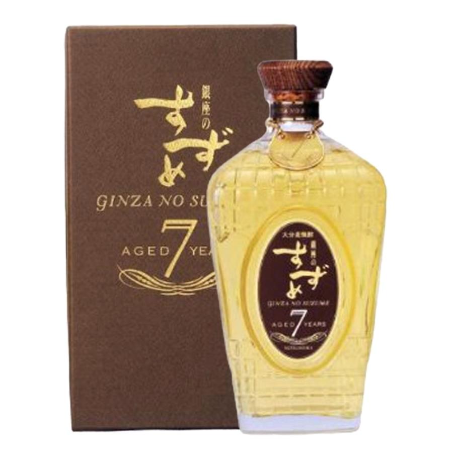 八鹿酒造 お歳暮 ギフト プレゼント 焼酎 銀座のすずめ aged 7years 7