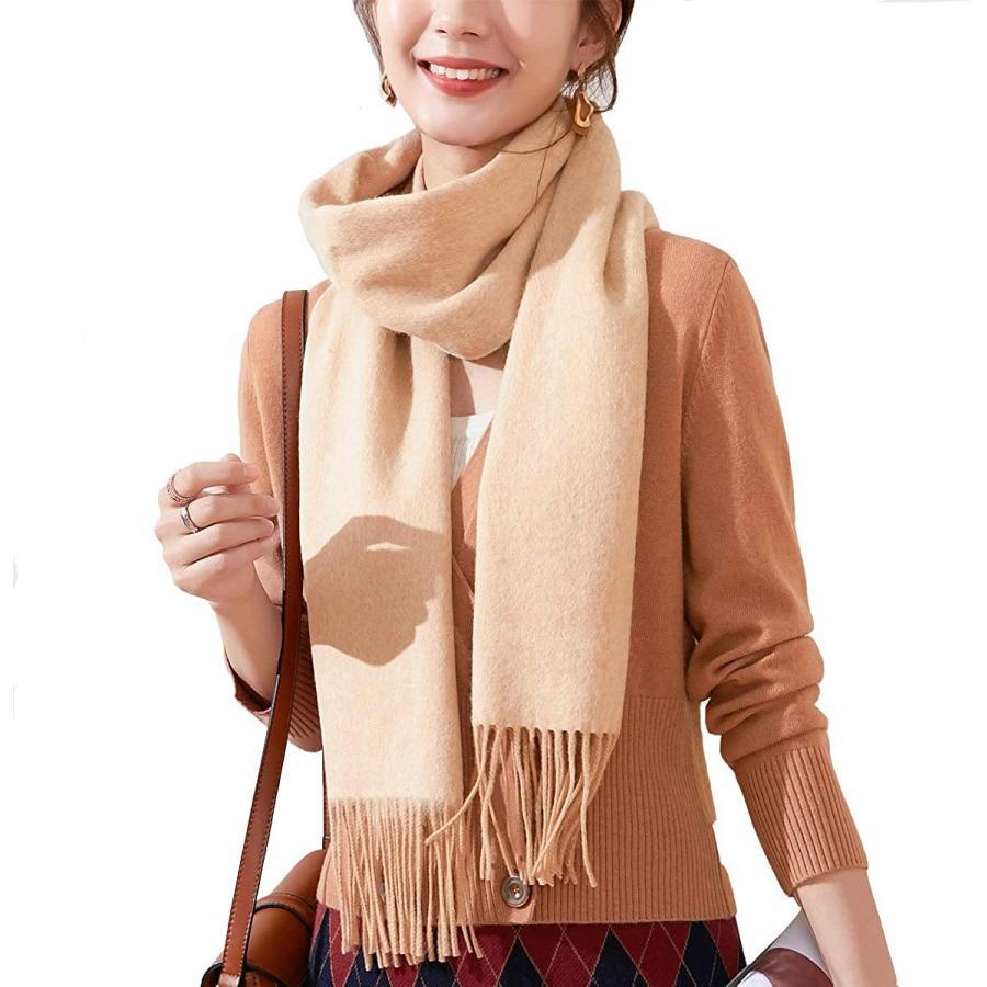 最新作の ストール 無地 マフラー 100 カシミヤ 最高級 ギフトメンズ アイボリー プレゼント 男女兼用 秋冬 スカーフカシミヤ マフラー その他財布 帽子 ファッション小物 Michiganestateplanning Com