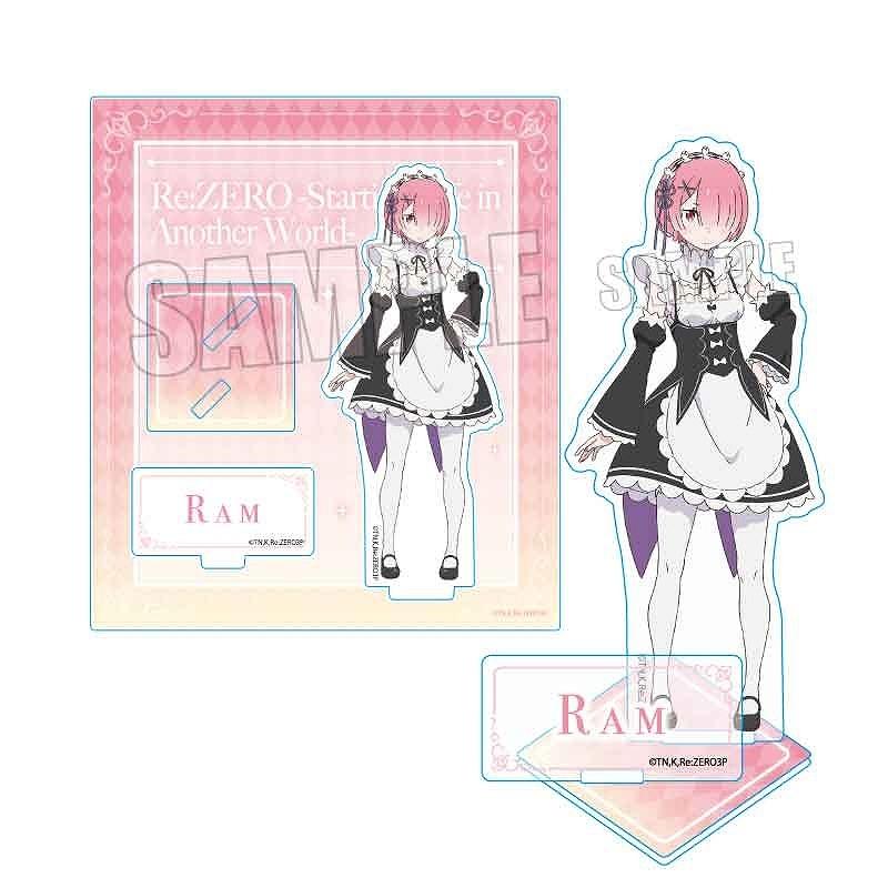 Re:ゼロから始める異世界生活 ラム アクリルスタンド : ライフスタイル