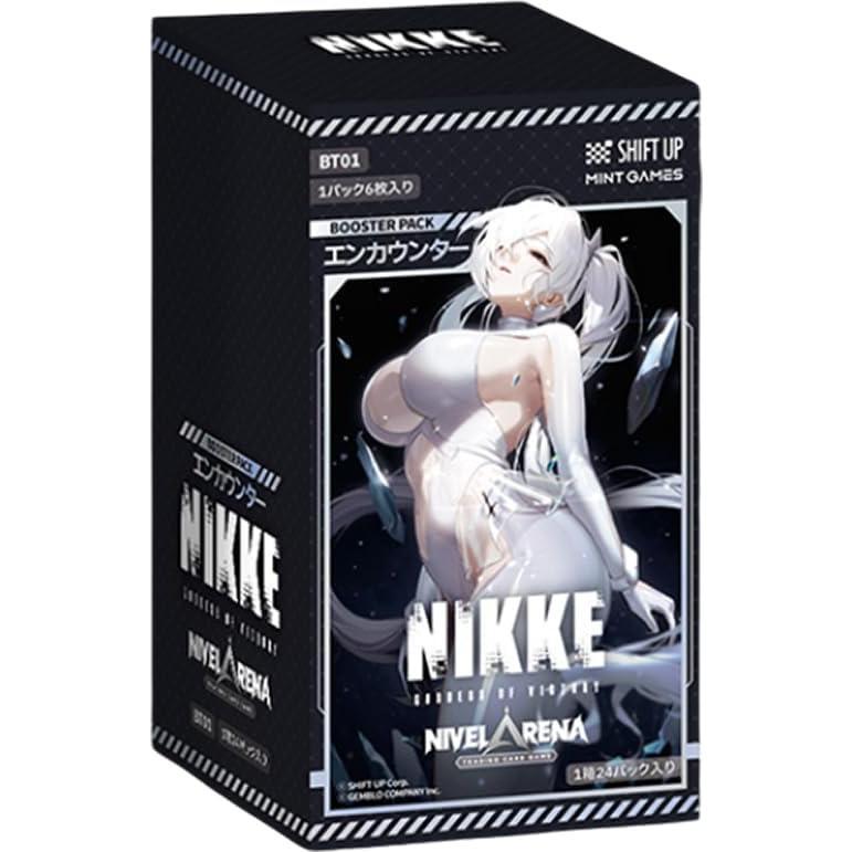 【公式プロモパック付】勝利の女神:NIKKE ニベルアリーナ NIVEL ARENA ブースターパック BT01 エンカウンター　1BOX（24パック入）　新品　未開封（Yahoo!・ライフスタイルストアウォルシュ）