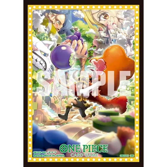 ワンピース カードゲーム ルフィ スリーブ 15枚セット ONE PIECEカードゲーム オフィシャルカードスリーブ16 A:モンキー・D
