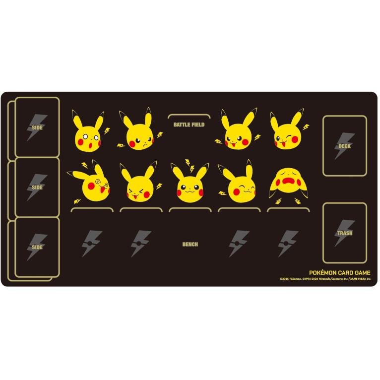 ポケモンカードゲーム ラバープレイマット ピカチュウとかみなり 新品