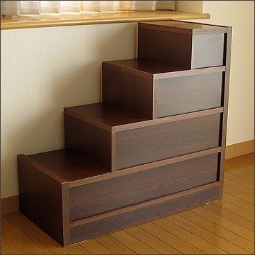階段棚 モダン 【組み立て済み】