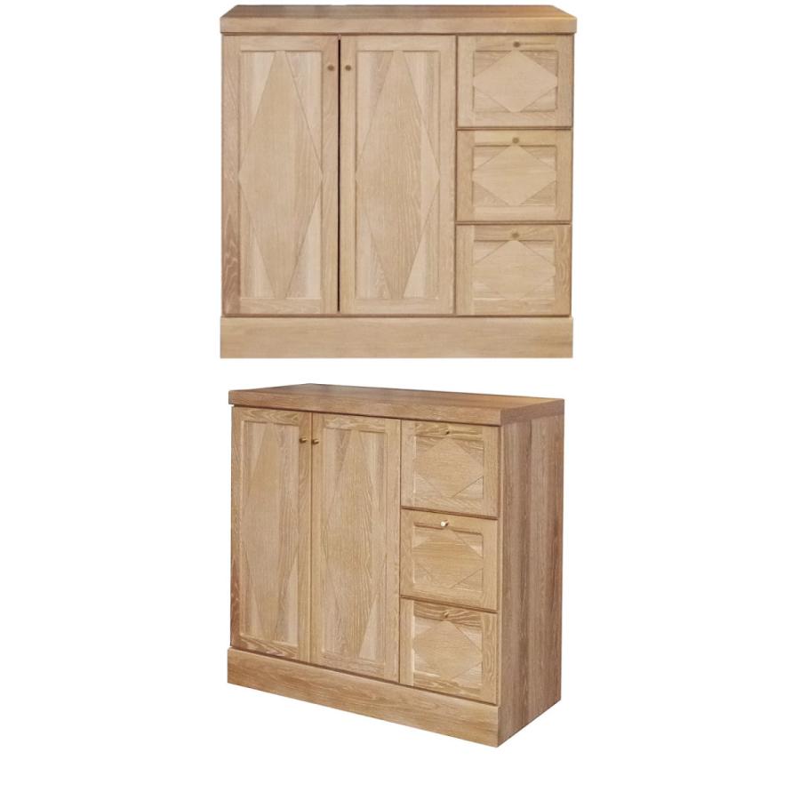 国産 日本製 90 カウンター 収納 おしゃれ キッチン収納 キッチンカウンター 食器棚 キャビネット 完成品 （カウンター台１台販売） 送料無料 |  | 01